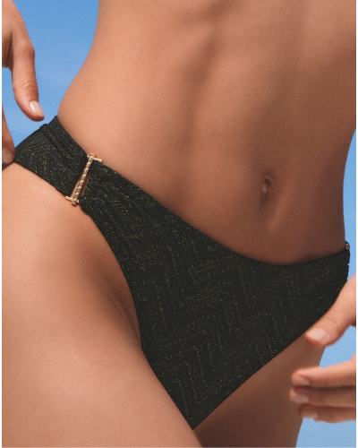 Tanga de baño Aubade Golden Horizon (Negro)