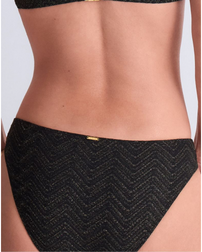 Braga de baño brasileña Aubade Golden Horizon (Negro)