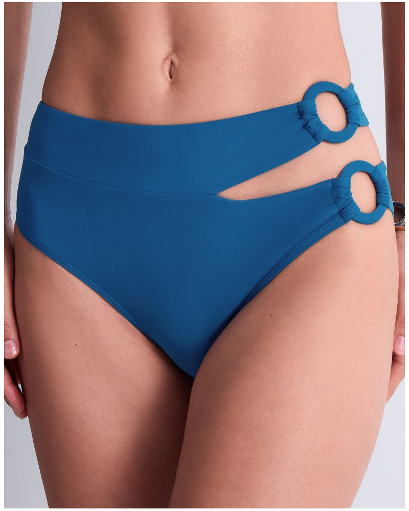 Culotte de bain taille haute Aubade Summer Essence (Ibiza Blue)