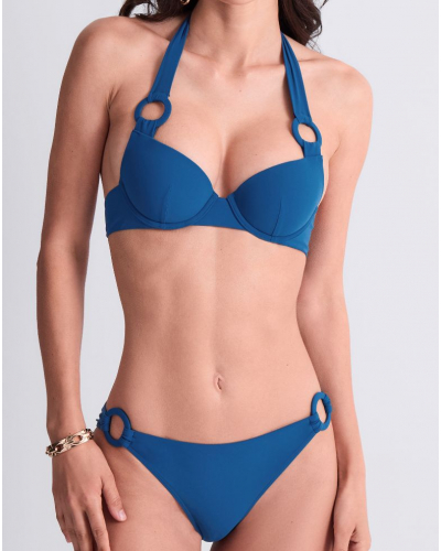 Slip de bain mini-coeur Aubade Summer Essence (Ibiza Blue)