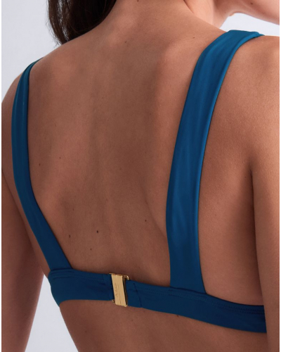 Soutien-gorge de bain triangle Aubade Summer Essence (Ibiza Blue)