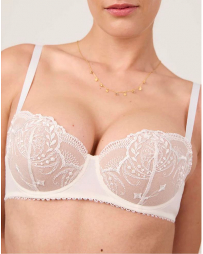 Padded demi bra Maison Lejaby Poésie (Lys)