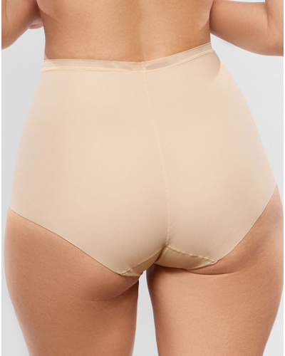 Culotte taille haute sculptant Empreinte Eclispe (Creamy Beige)