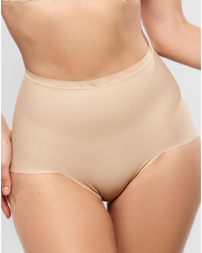 Culotte taille haute sculptant Empreinte Eclispe (Creamy Beige)