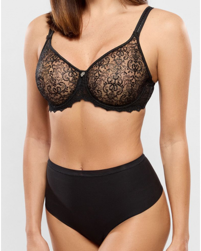 String taille haute sculptant Empreinte Eclispe (Noir)