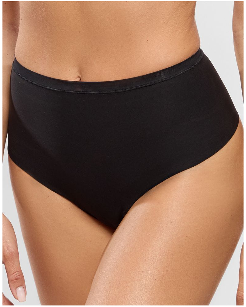 String taille haute sculptant Empreinte Eclispe (Noir)