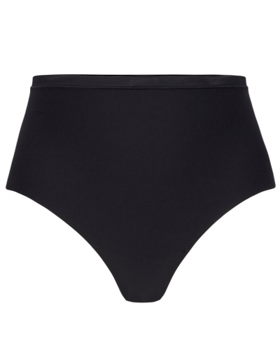 High waist sculpting thong Empreinte Eclispe (Black)