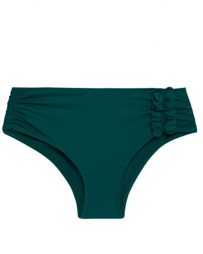 Culotte de bain taille haute Simone Pérèle Paloma (Emeraude)