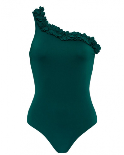 Bañador de una pieza sin aros Simone Pérèle Paloma (Emeraude)