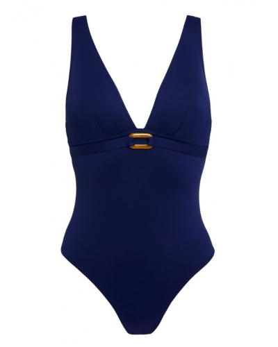 Bañador de una pieza con copas Simone Pérèle Magnetic (Marine)