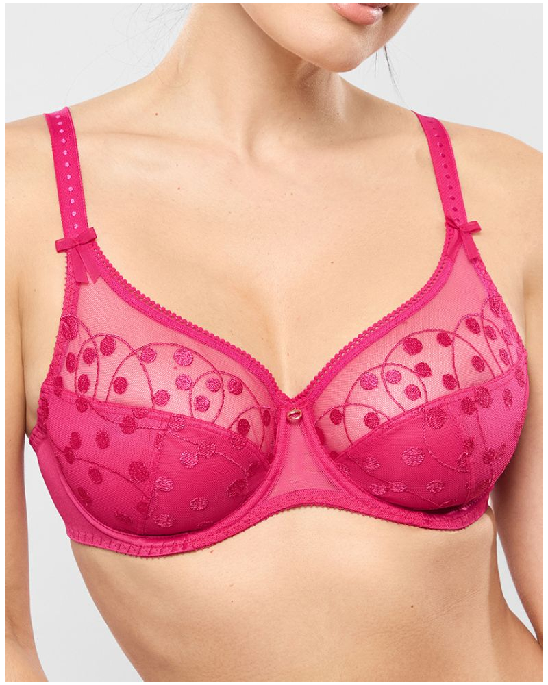 Soutien-gorge moulé classique armatures Empreinte Tess (Rose Samba)
