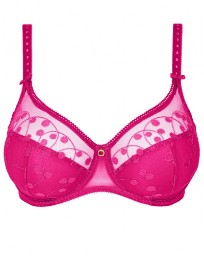 Underwired full cup bra Empreinte Tess (Rose Samba)