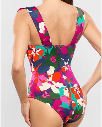 One-piece swimsuit without underwire V-neck Empreinte Nectar (Nectar)