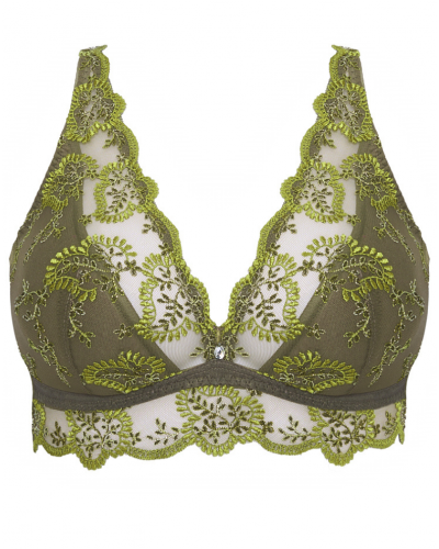Half-padded bralette bra Louisa Bracq Elise (Olive)