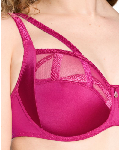 Underwired bra Louisa Bracq Série (Fuchsia)