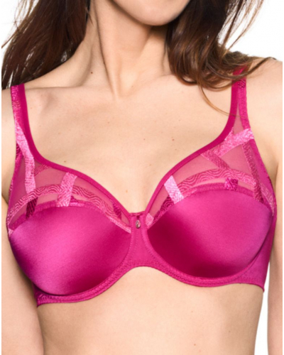 Plunge bra Louisa Bracq Série (Fuchsia)