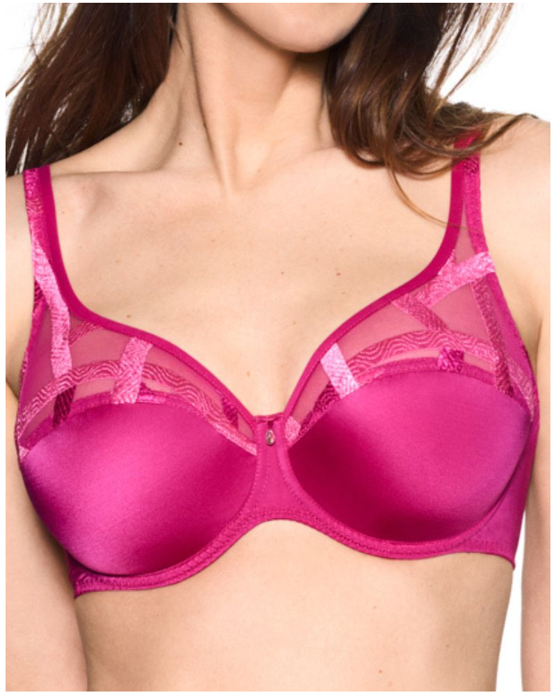 Soutien-gorge foulard Louisa Bracq Série (Fuchsia)
