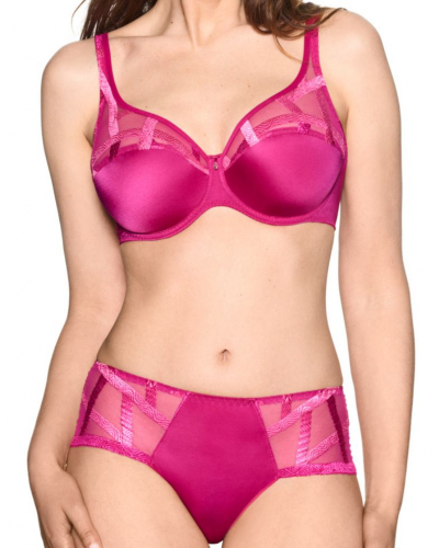 Plunge bra Louisa Bracq Série (Fuchsia)