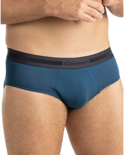 Pack of 3 stretch cotton briefs Eminence Exception (Teal / Khaki / Almond)