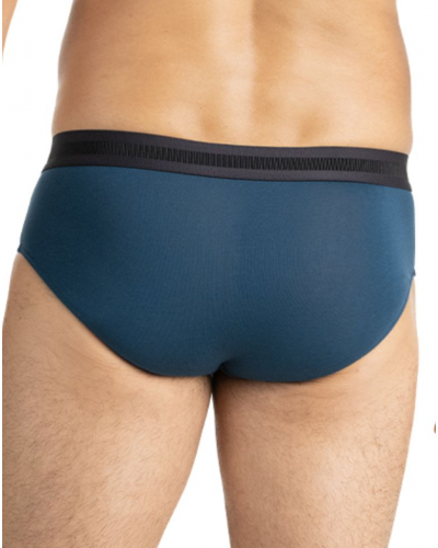 Pack of 3 stretch cotton briefs Eminence Exception (Teal / Khaki / Almond)