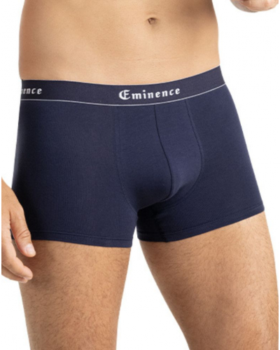 Lot de 3 boxers Made in France Eminence (Ciel grisé / Bleu / Marine)
