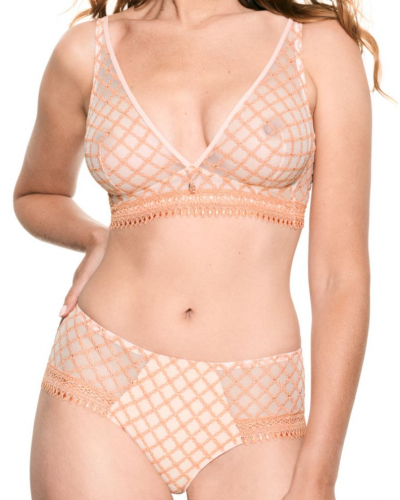 Sujetador bralette sin aros Louisa Bracq Paco (Sun Stone)