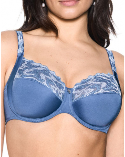 Underwired Bra Louisa Bracq Electric Waves (Blue Jeans)