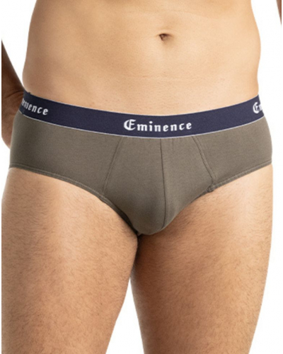 Paquete de 3 slips Eminence Fabricados en Francia (Antracita / Caqui / Negro)