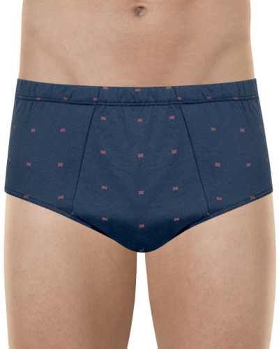 Calzoncillo abrió cintura alta 100% Algodón Eminence Motifs (Marine)