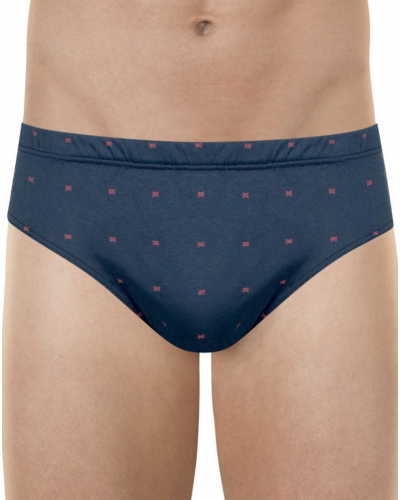 Calzoncillo de tiro bajo 100% algodón Eminence Motifs (Marino)