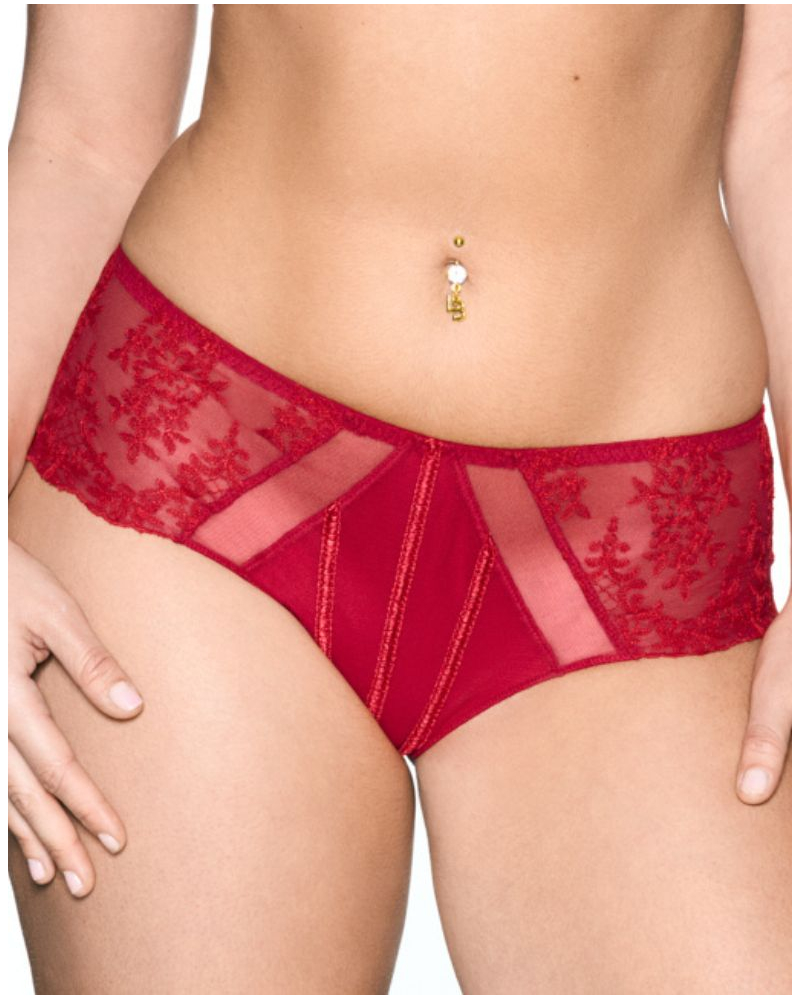 Culotte Louisa Bracq Diamant Rouge à Lèvres Taille 42 - Sous-vêtement Femme Neuf