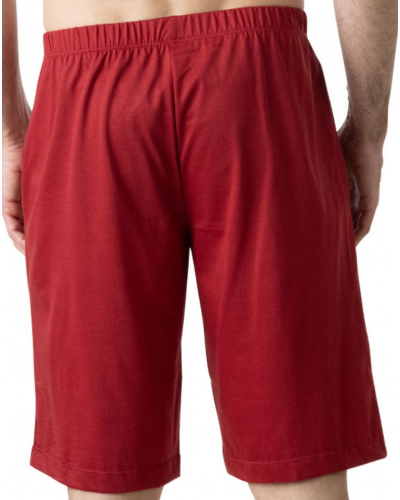 Pijama corto 100% algodón Eminence Mercerise (Estampado cuerda azul marino)