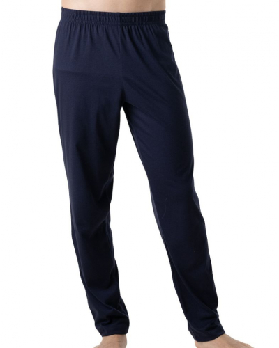 Pijama largo 100% algodón Eminence Fabricado en Francia (Celeste)