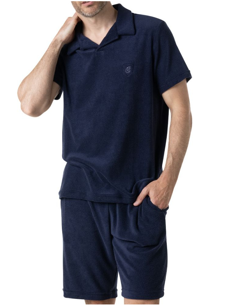Short Pyjamas Eminence Eponge (Navy)