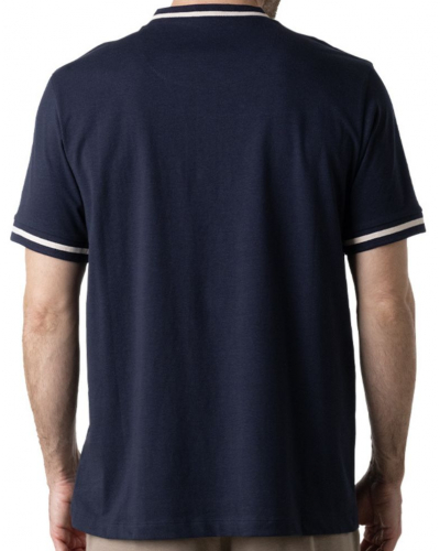 Pyjama court en Jersey 100% Coton Eminence (Marine)