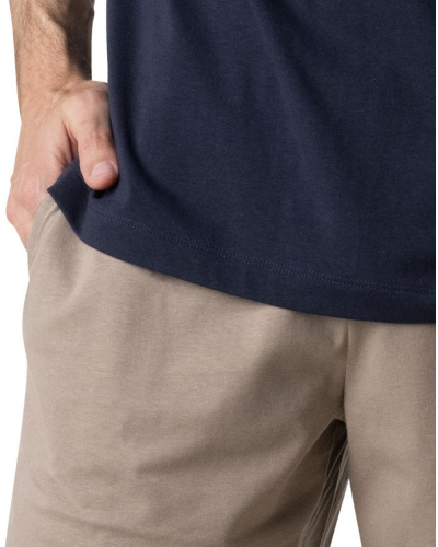 Pyjama court en Jersey 100% Coton Eminence (Marine)