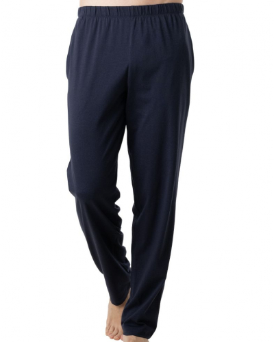 Pijama largo de Jersey 100% algodón Eminence (Azul marino)