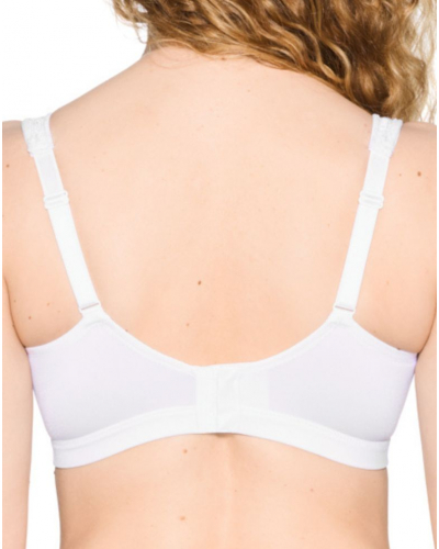 Soft cotton wireless bra Louisa Bracq Joy (White)