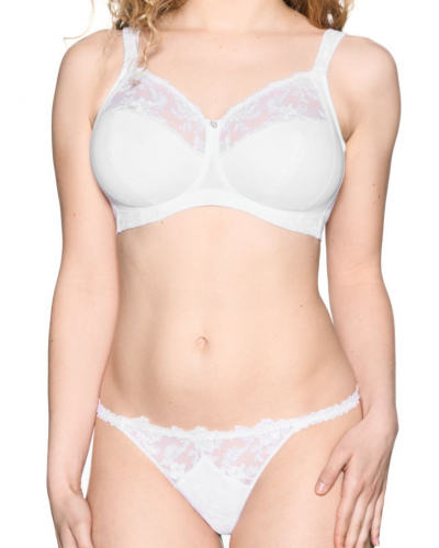 Soutien-gorge emboitant sans armature en coton Louisa Bracq Joy (Blanc)