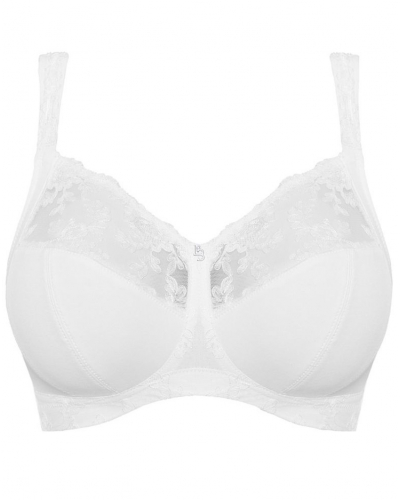 Soft cotton wireless bra Louisa Bracq Joy (White)