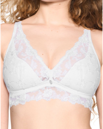 Half-padded bralette Louisa Bracq Joy (White)