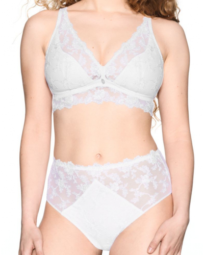 Half-padded bralette Louisa Bracq Joy (White)