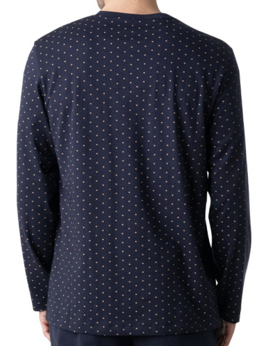 Pyjama long 100% Coton Eminence Signature (Marine)