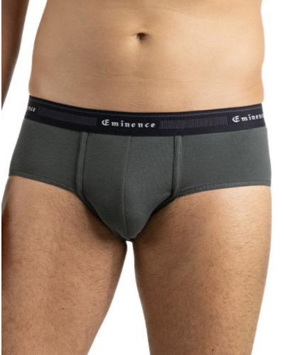 Lot de 3 slips coton bio Eminence Tailor (Marine/Vert/Noir)