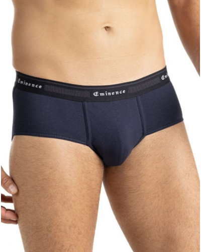 Lot de 3 slips coton bio Eminence Tailor (Marine/Vert/Noir)