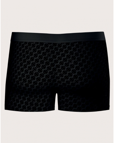 Bóxer de baño Smiley World X Eminence (Negro con estampado de tenis)