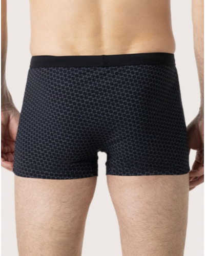 Smiley World X Eminence Swim Boxer (Black with Tennis Print)