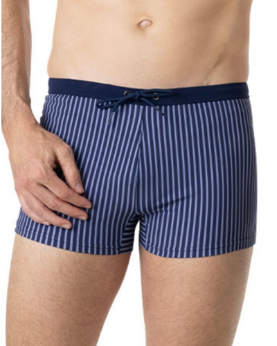 Eminence Swim Boxer (Navy Stripe)