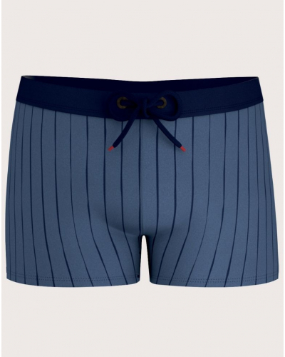 Bóxer de baño Fabricado en Francia Eminence (Azul con rayas marinas)