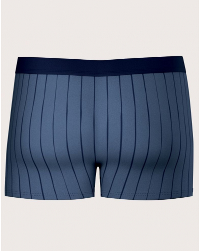 Boxer de bain Fabriqué en France Eminence (Bleu rayure marine)